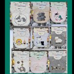 تولید پیشبند نوزادی عمده12عددی گلدوزی شده