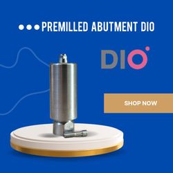 پریمیلد رگولار سیستم دیو ( دو رزوه ) / Pre-milled Abutment Regular Dio
