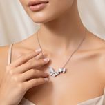 گردنبند نقره زنانه 10