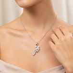گردنبند نقره زنانه 1