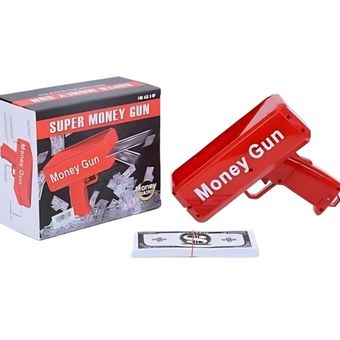 اسباب بازی تفنگ پول پاش مانی گان Money Gun کد 103699