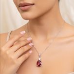 گردنبند نقره زنانه 23