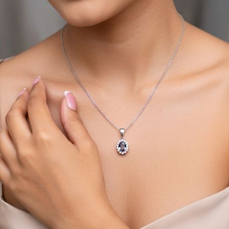 گردنبند نقره زنانه 30