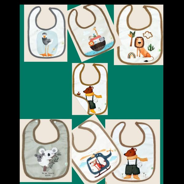 پیشبند نوزادی عمده طرح تدی پارچه سوییت