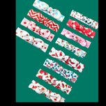 هدبند بچگانه عمده12عدد/هدبندپنبه نوزادی عمده / هدبند کبریتی/هدبند تمام چاپ/ هدبند تمام چاپ