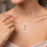 گردنبند نقره زنانه 48