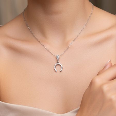 گردنبند نقره زنانه 49