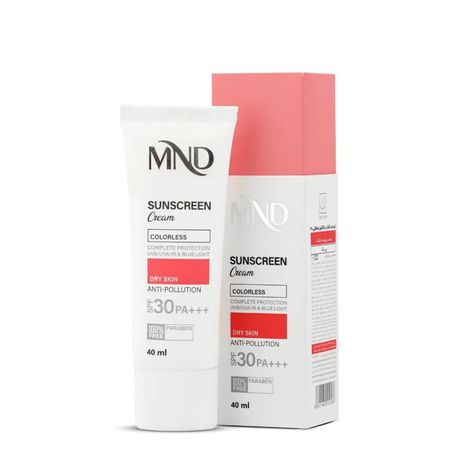 کرم ضد آفتاب با فاکتور حفاظتی 30 (SPF 30) ام ان دی مناسب پوست خشک