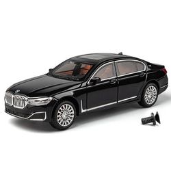 ماکت ماشین عقب کش فلزی بی ام و BMW SERI 7 مقیاس1/24 کد CZA 151