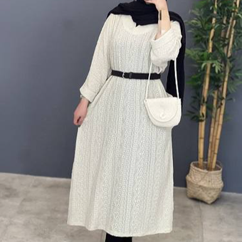 👑 **کفتان مراکشی حصیری لوکس** 👑   ✨ مدل **2872** - ترکیبی از اصالت و elegance ✨