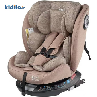 صندلی ماشین 360 کیدیلو مدل Kidilo G406 pro (کرم)