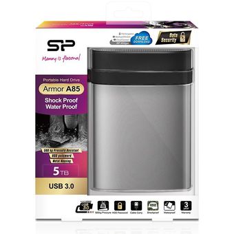 هارد اکسترنال سیلیکون پاور مدل Armor A85 ظرفیت 1 ترابایت