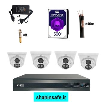 پکیج 4 دوربین سوپر آپشنال