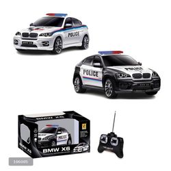 ماشین پلیس کنترلی BMW X6 شارژی مقیاس 1.14 کد 1401_866