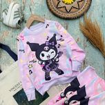 بلوز تک دخترانه کرومی آستین فینگردار سایز 40 تا 55