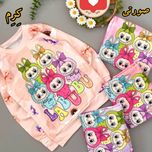 بلوز تک دخترانه لبوبو آستین فینگر دار سایز 40 تا 55