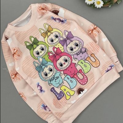 بلوز تک دخترانه لبوبو آستین فینگر دار سایز 40 تا 55