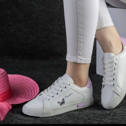 کفش ونس پروانه دخترانه سفید