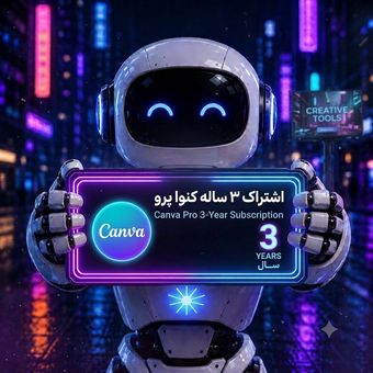 اشتراک کنوا پرو 3 ساله Canva Pro