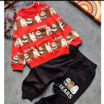 ست بلوز شلوار دورس خرس ها سایز 40/45