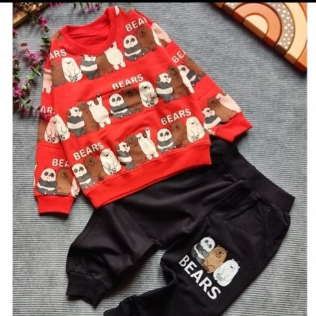 ست بلوز شلوار دورس خرس ها سایز 40/45