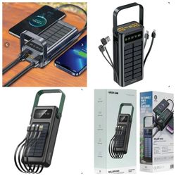 پاوربانک گرین لاین مدل Solar X با ظرفیت عظیم 30000 میلی‌آمپر ساعت، امکان شارژ چندین‌باره گوشی، تبلت و سایر دستگاه‌های
