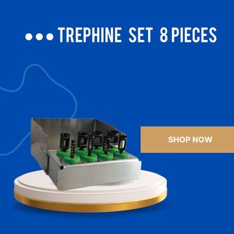 TREPHINE SET 8 PIECES