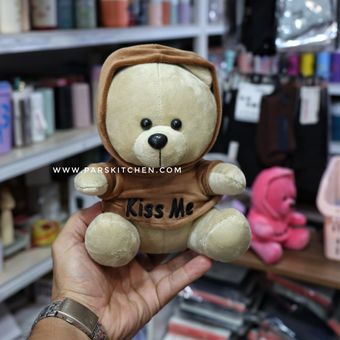 عروسک خرس نسکافه ای kiss me
