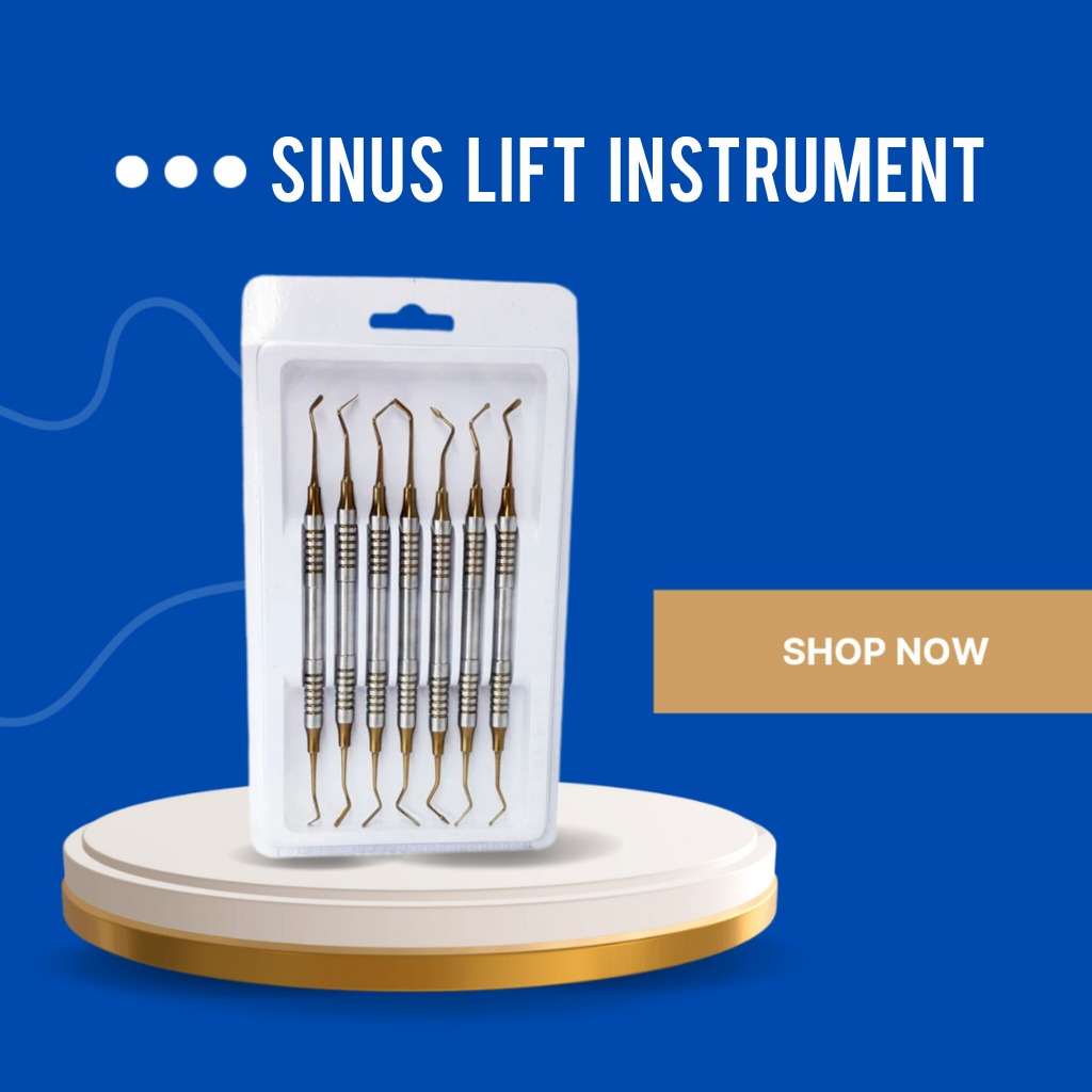کیت 5 عددی قلم سینوس لیفت طلایی / Sinus Lift Instrument