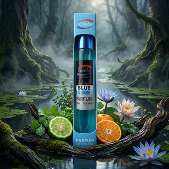عطر جیبی کینبا مدل دانهیل آبی