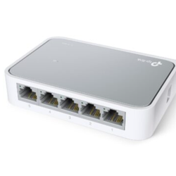 سوئیچ 5 پورت مگابیتی و دسکتاپ تی پی لینک مدل TL-SF1005D