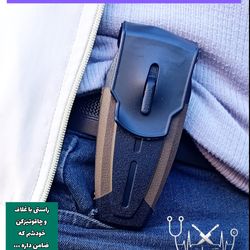 چاقو ضامن دار چاقوتیزکن دار اصل کمپانی گربر با کیف مخصوص