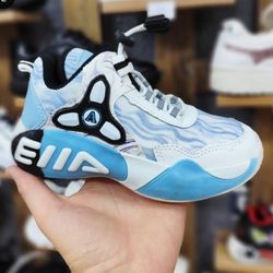 کفش ایلا بچه گانه زیپ لاینی رنگ آبی