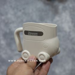 ماگ کالسکه ای نشکن شیری