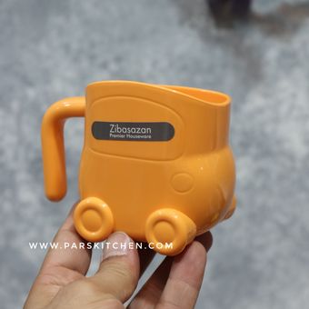 ماگ کالسکه ای نشکن نارنجی