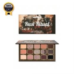 پالت سایه چشم شیگلم Sheglam اورجینال مدل Rust ritual پانزده رنگ