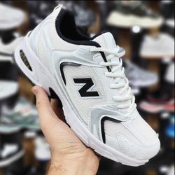 کتونی نیوبالانس 530 در سه رنگ مشکی،سفید مشکی و سفید