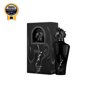 ادکلن ماهر بلک ادیشن لطافه Lattafa اورجینال maahir Black edition حجم 100 میل