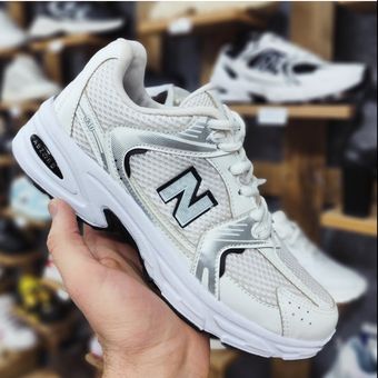 کتونی نیوبالانس 530 سفید سایز زنانه و میانه