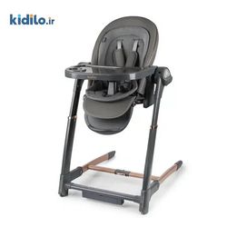 صندلی غذا تابشو 3 کاره کیدیلو SG116 (صندلی غذا - بوستر - تاب برقی) - طوسی تیره