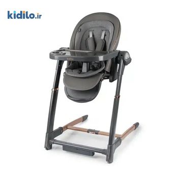 صندلی غذا تابشو 3 کاره کیدیلو SG116 (صندلی غذا - بوستر - تاب برقی) - طوسی تیره