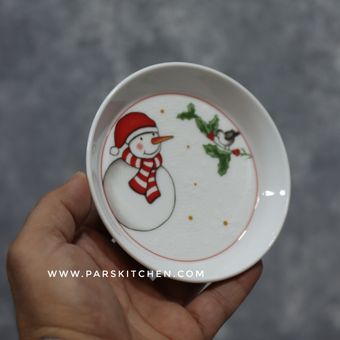 بشقاب تخت 12سانت سانتا زرین
