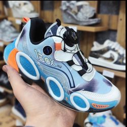 کتونی بچه گانه زنبوری آبی بند پمپی