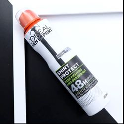 اسپری ضد تعریق مردانه شرت پروتکت لورال Loreal Shirt Protect 48h 250ml
