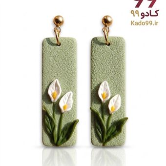 گوشواره باطرح گل شیپوری