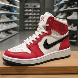 نایک جردن وان ساقدار رنگ قرمز سفید