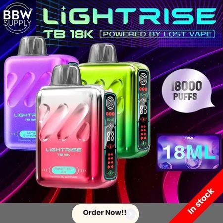 کد 04 پاد یکبار مصرف 18000 پاف لایت رایز کمپانی لاست ویپ