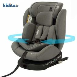صندلی ماشین 360 چرخشی T909 - طوسی