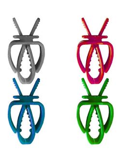 گیره رنگی کلیپسی (2 عددی)