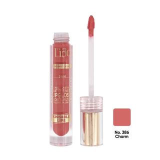 رژ لب مایع مات لیدو مدل KISSABLE LIPS شماره 386 Charm با ماندگاری بالا